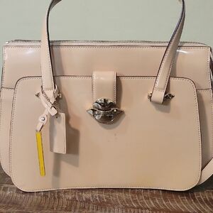 Stylish Nude Satchel Bag